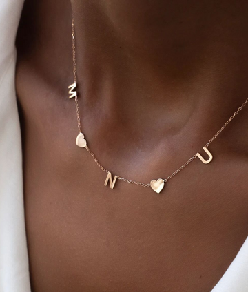 Collier personnalisable "Amour"